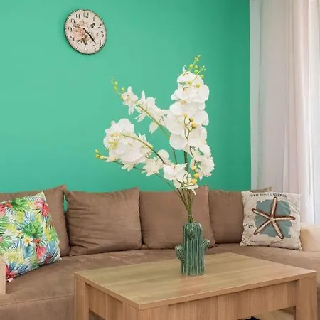 公寓 First Line Beach Apartment Sozopol, Kavaci Beach 索佐波尔